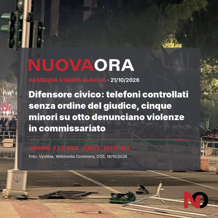 Difensore civico: telefoni controllati senza ordine del giudice, cinque minori su otto denunciano violenze in commissariato