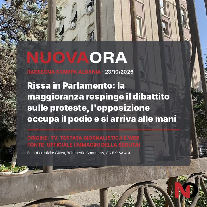 Rissa in Parlamento: la maggioranza respinge il dibattito sulle proteste, l'opposizione occupa il podio e si arriva alle mani