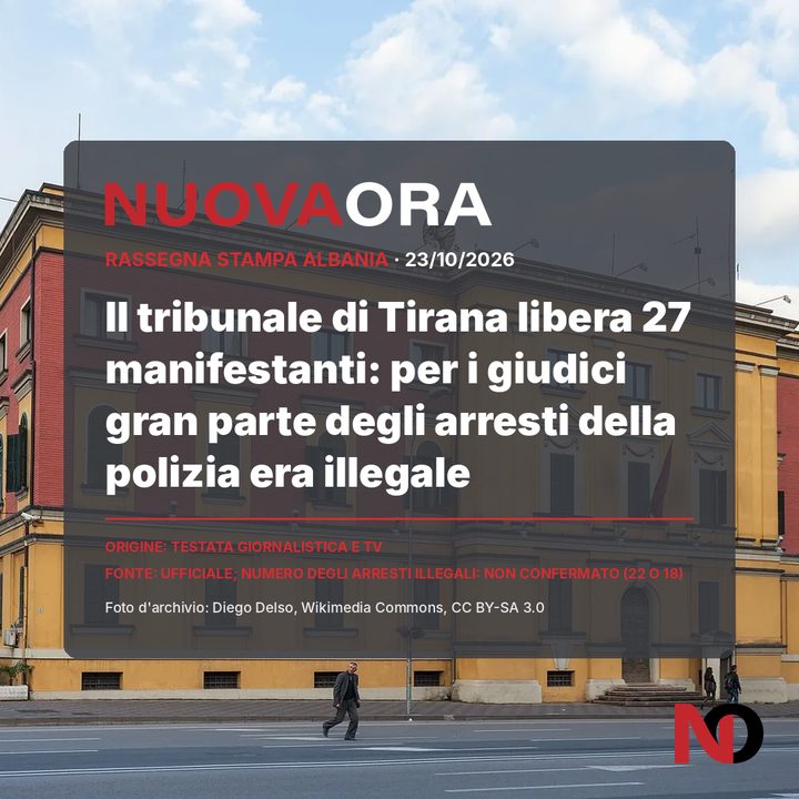 Il tribunale di Tirana libera 27 manifestanti: per i giudici gran parte degli arresti della polizia era illegale